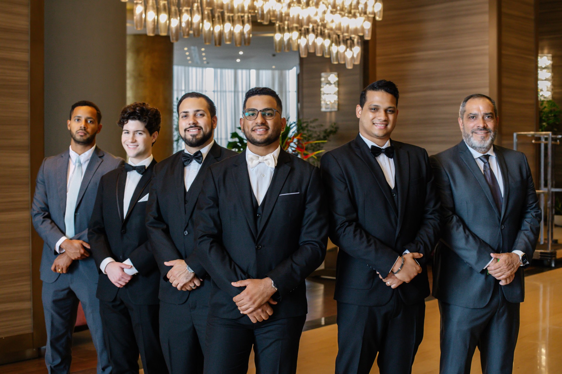Groomsmen Lineup